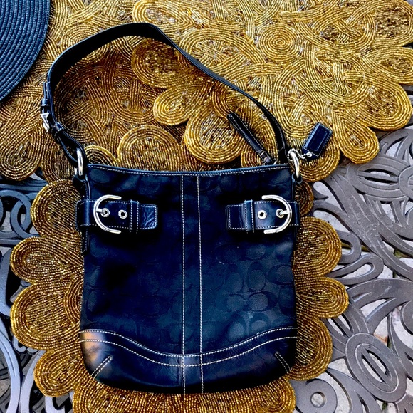 Vintage Coach Signature Soho Purse - Picture 1 of 14
